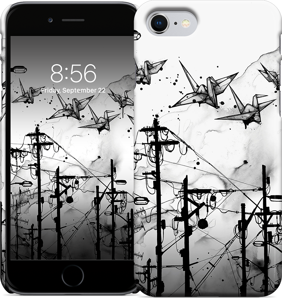 Cable Cranes iPhone Case