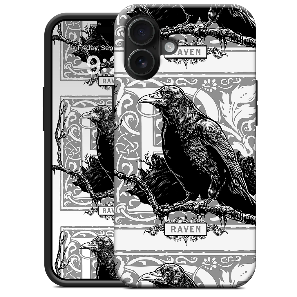 R Is For Raven iPhone Case