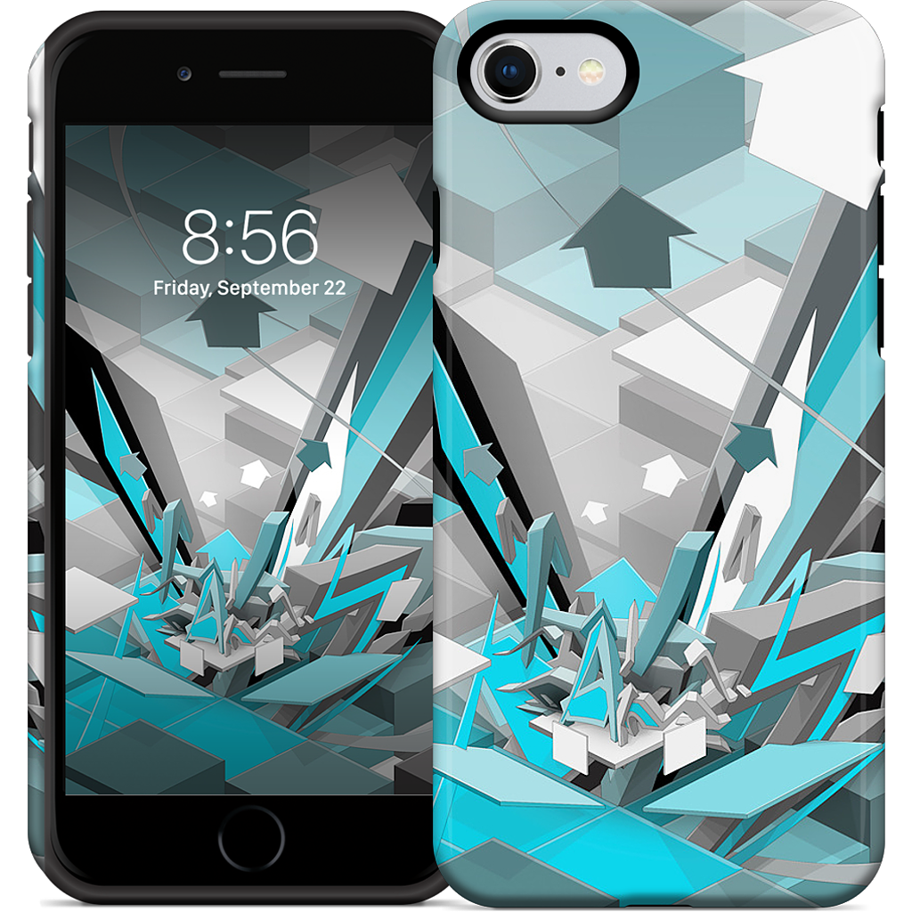 Up and Around iPhone Case