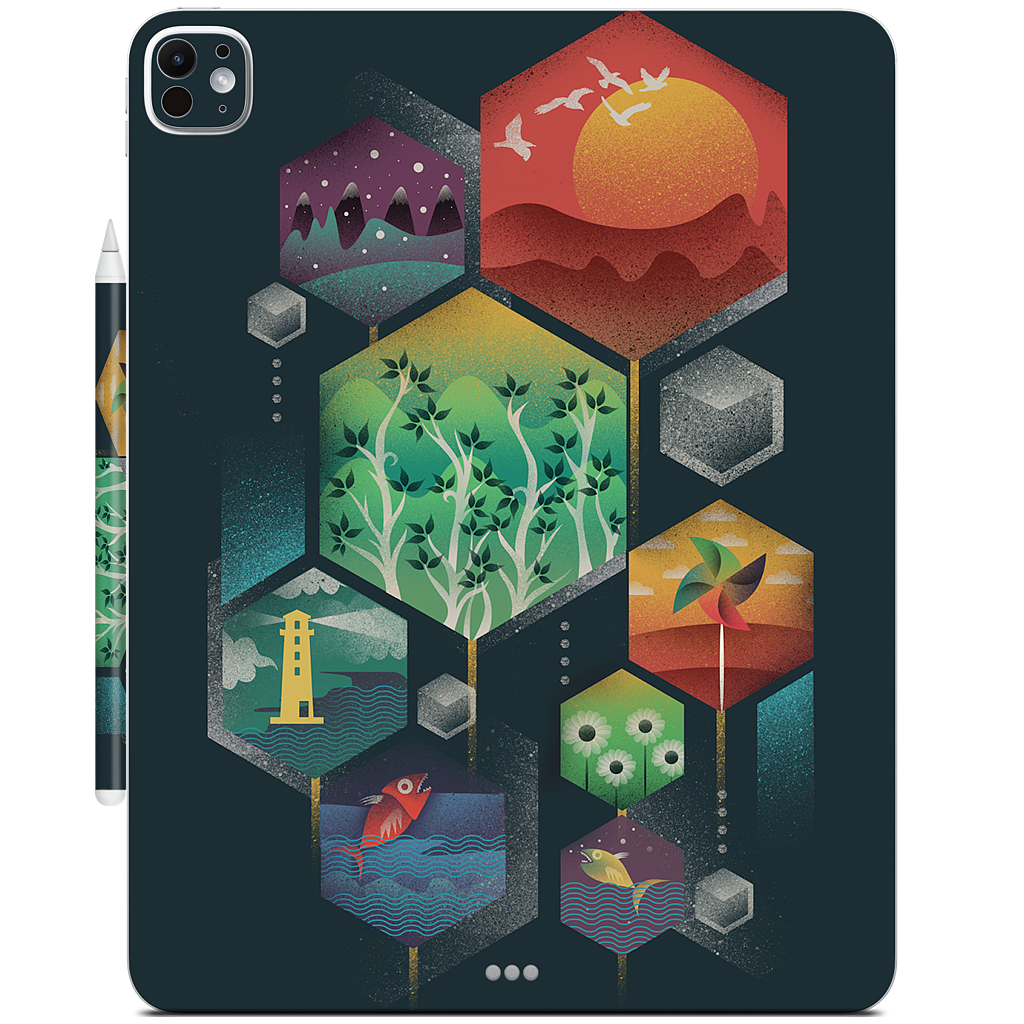 Geometrical Wonders iPad Skin