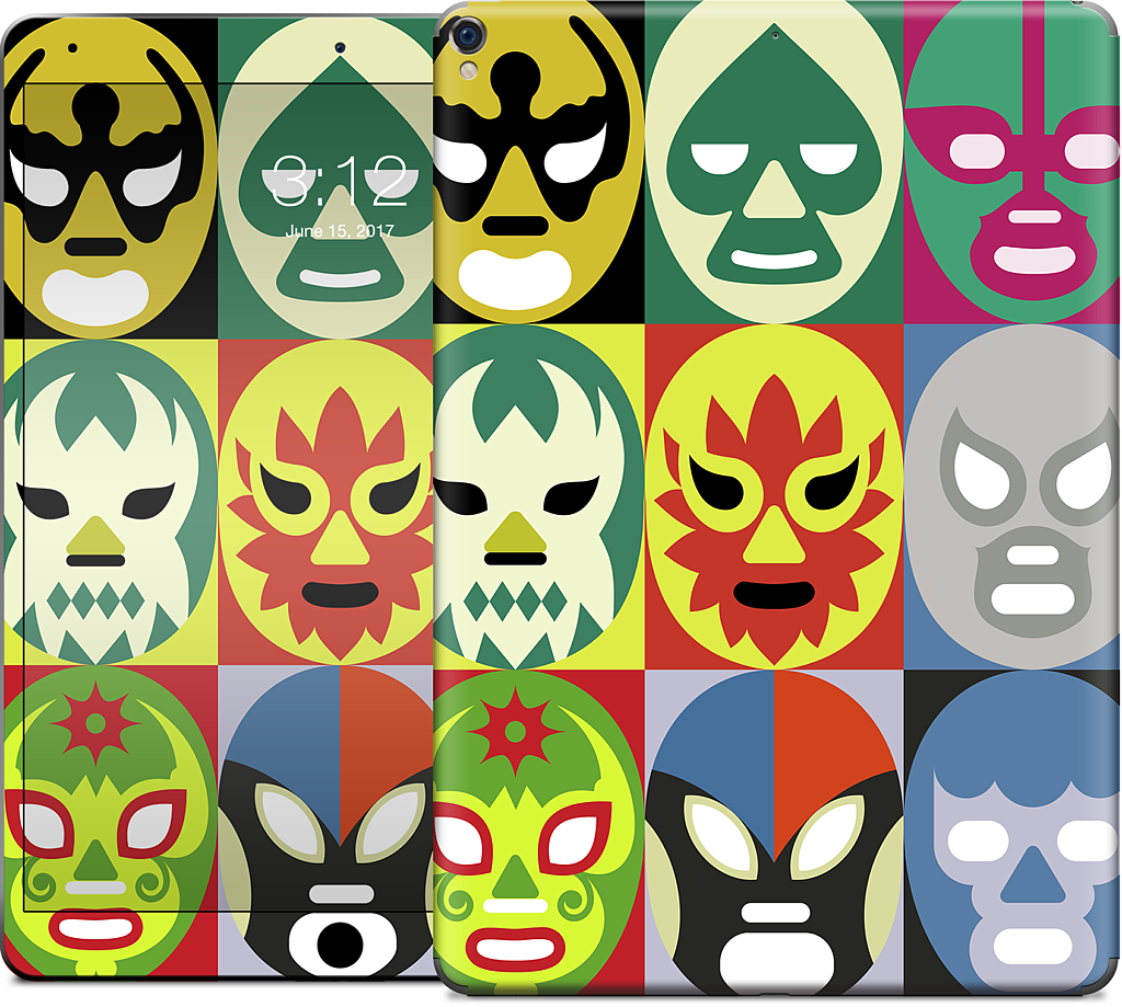 Lucha Libre iPad Skin