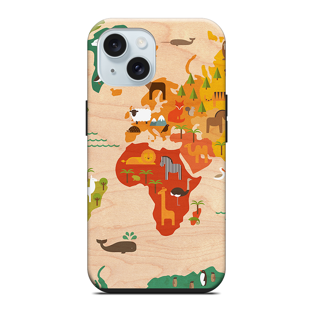 My World iPhone Case