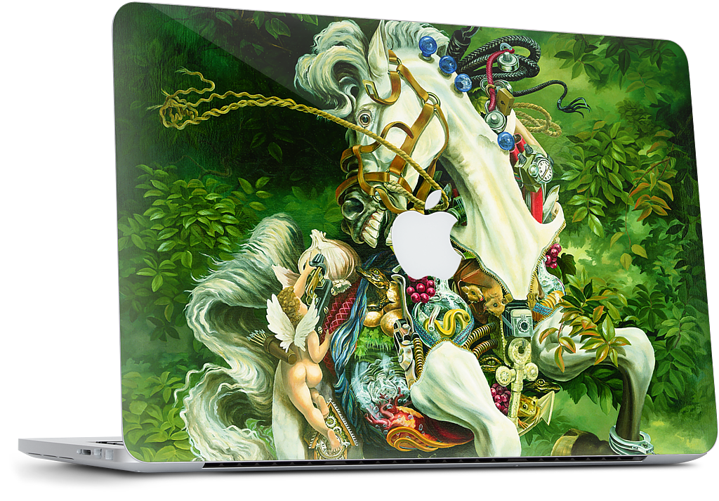 Knee-Jerk Reaction MacBook Skin
