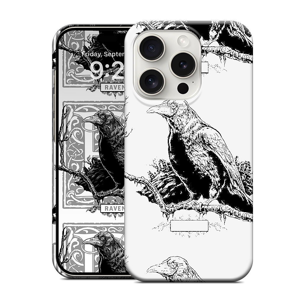 R Is For Raven iPhone Case