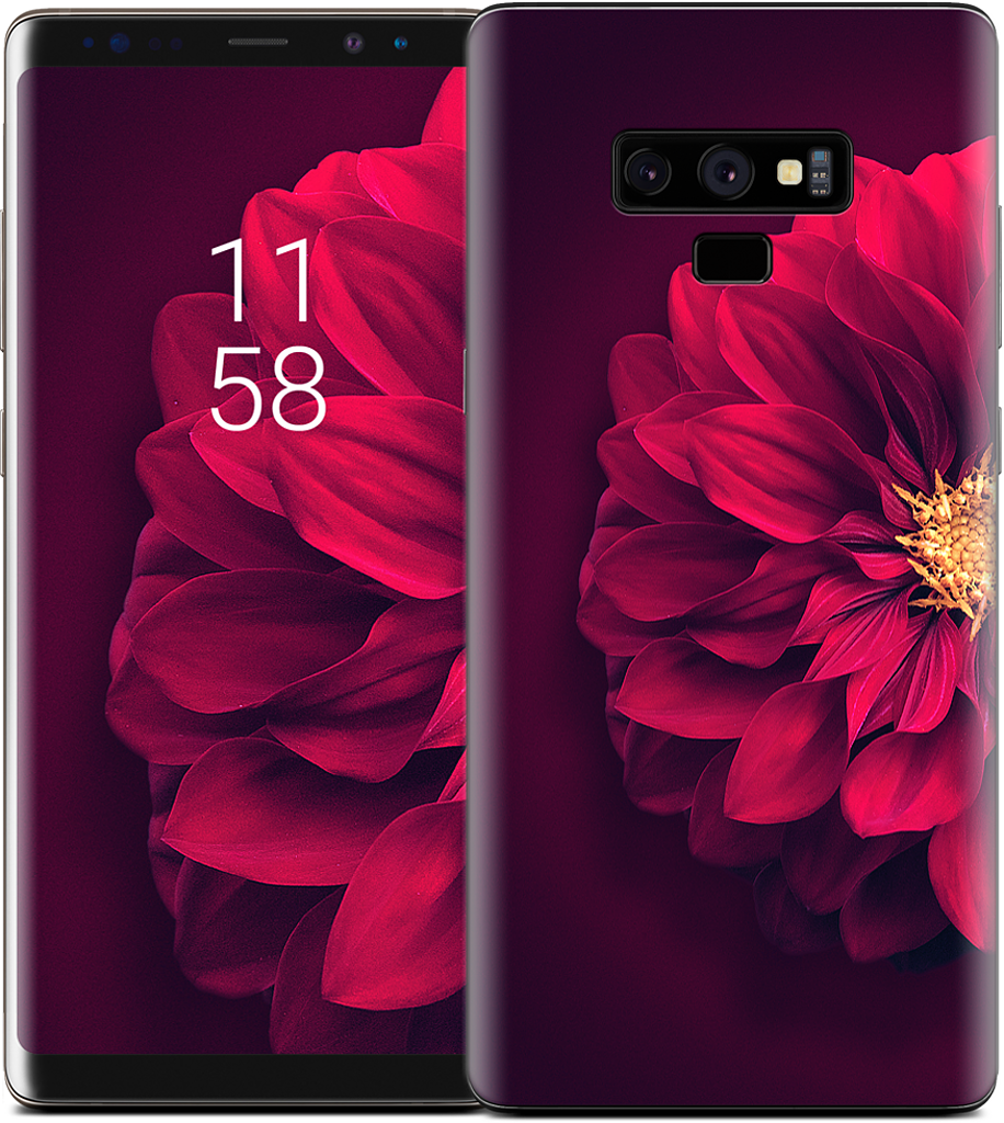 Red Bloom Samsung Skin