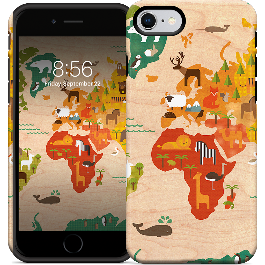 My World iPhone Case
