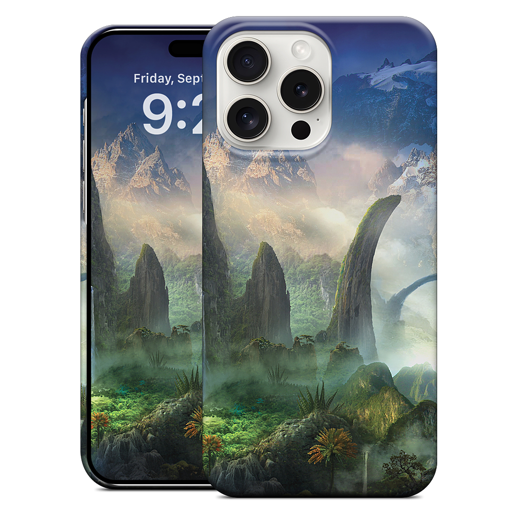 Great North Road iPhone Case