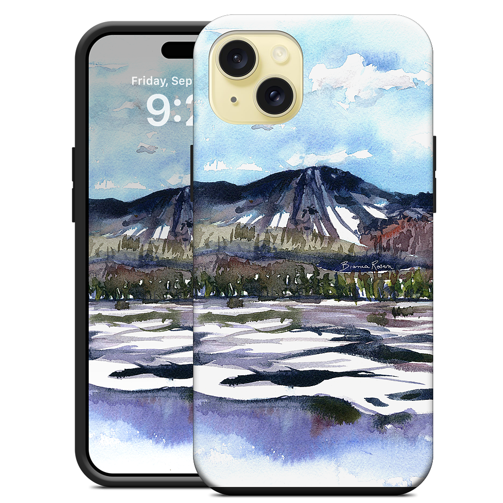 Ski Mountain iPhone Case