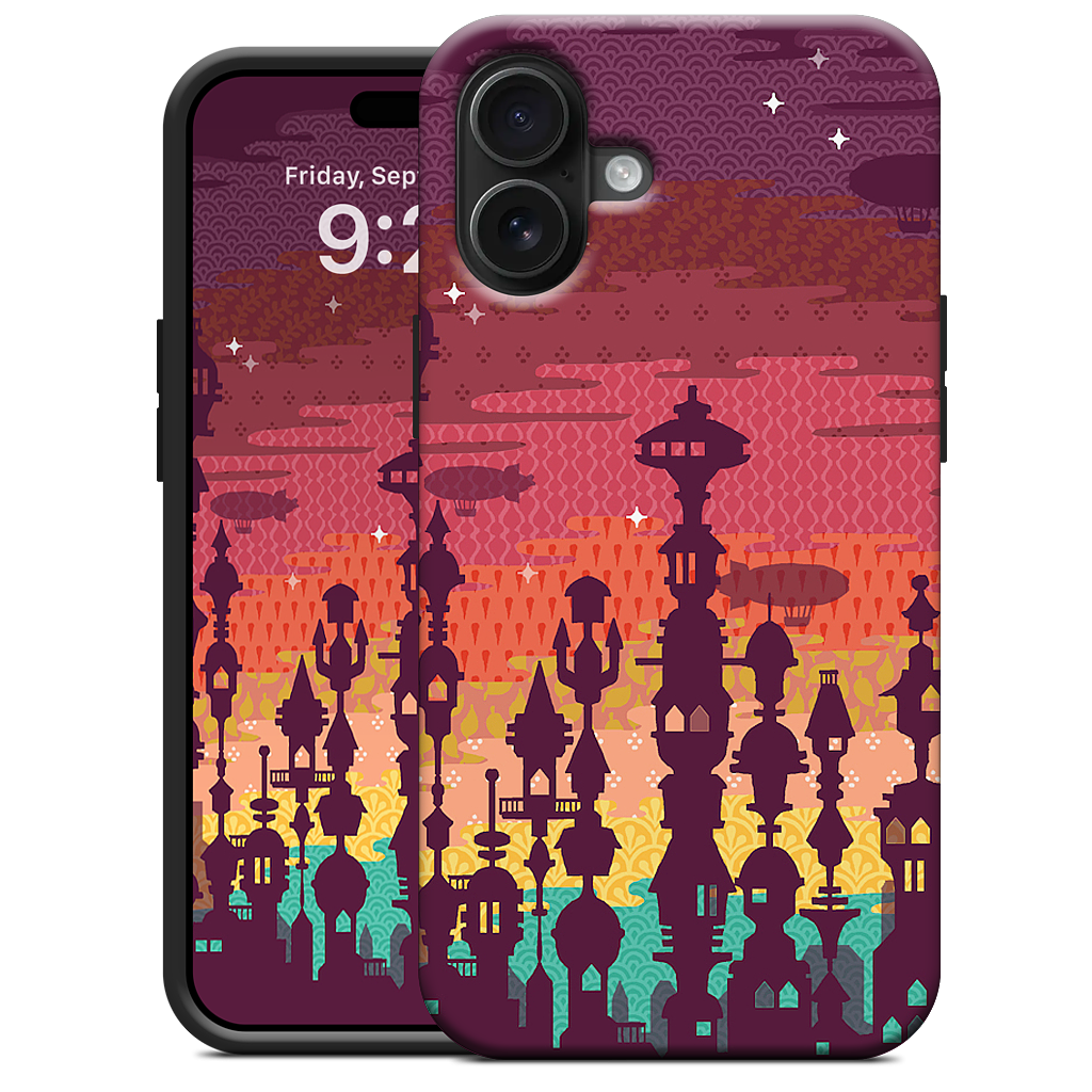 Meet Me After Sunset iPhone Case