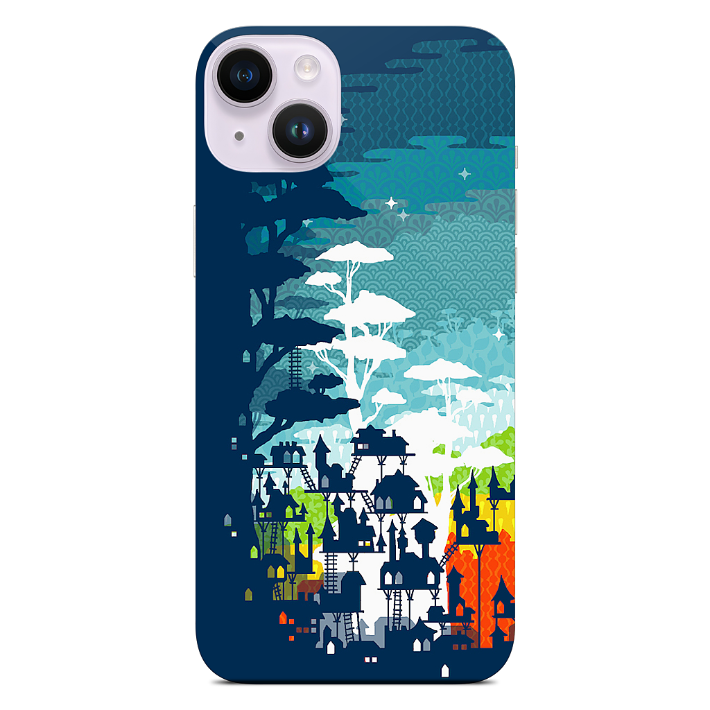 Rainforest City iPhone Skin