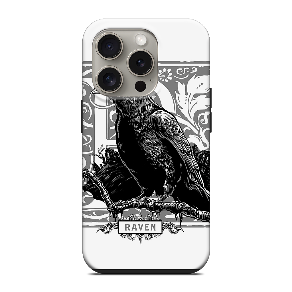 R Is For Raven iPhone Case