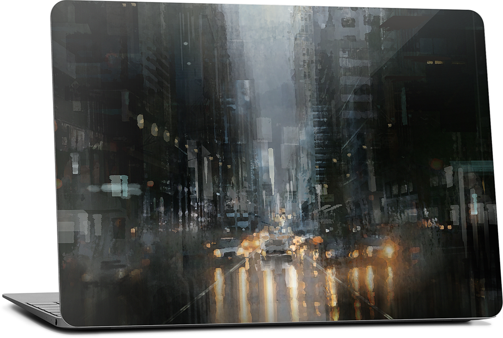 October Rain MacBook Skin