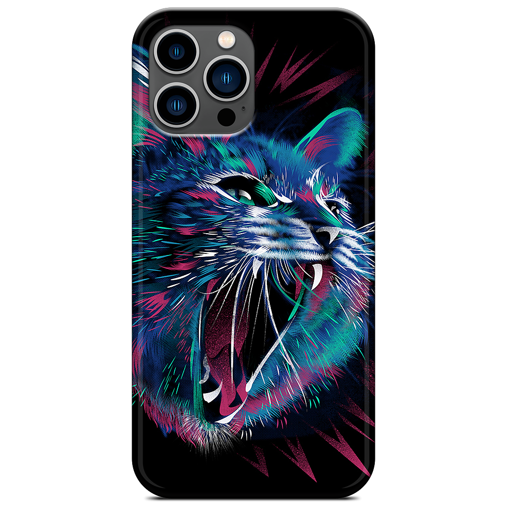 WILD CAT iPhone Case