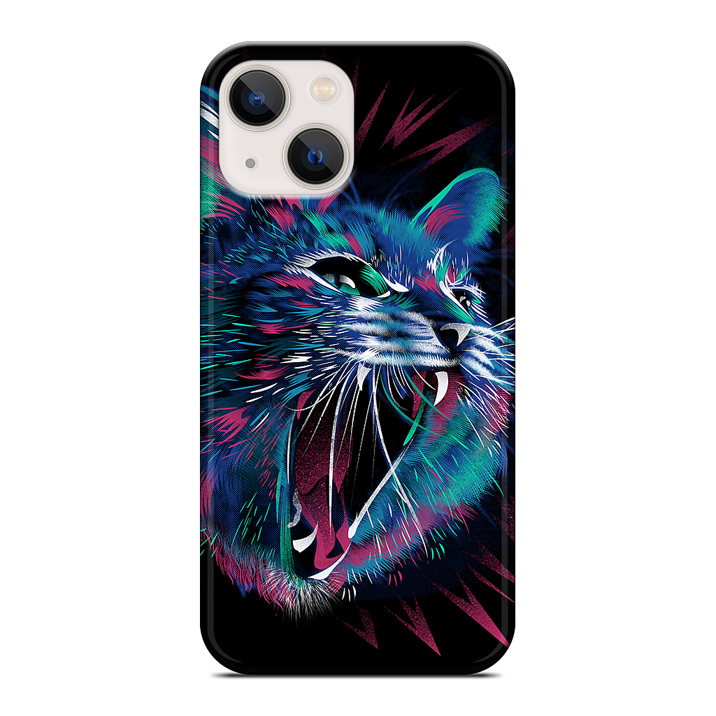 WILD CAT iPhone Case