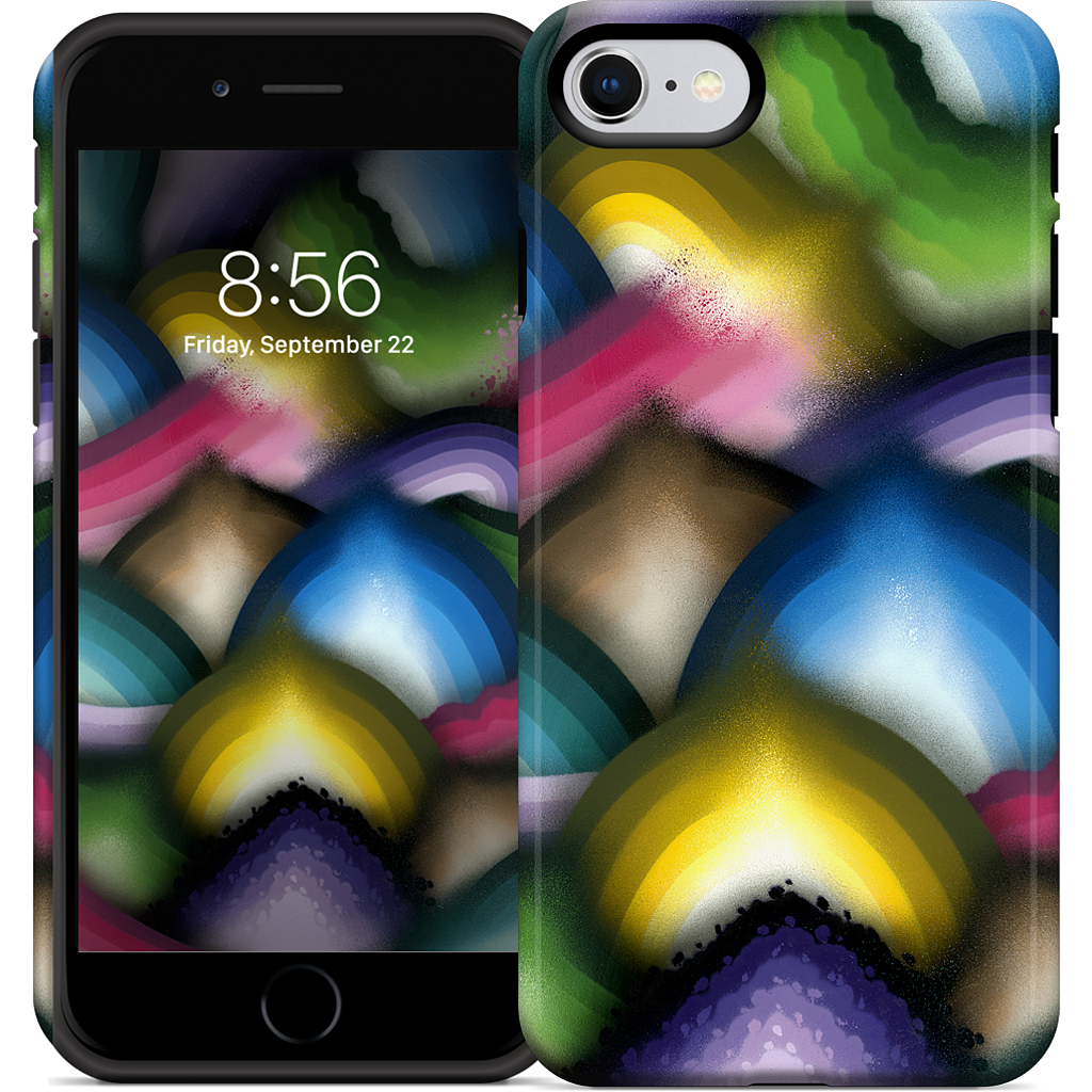 Luminous Vapors iPhone Case