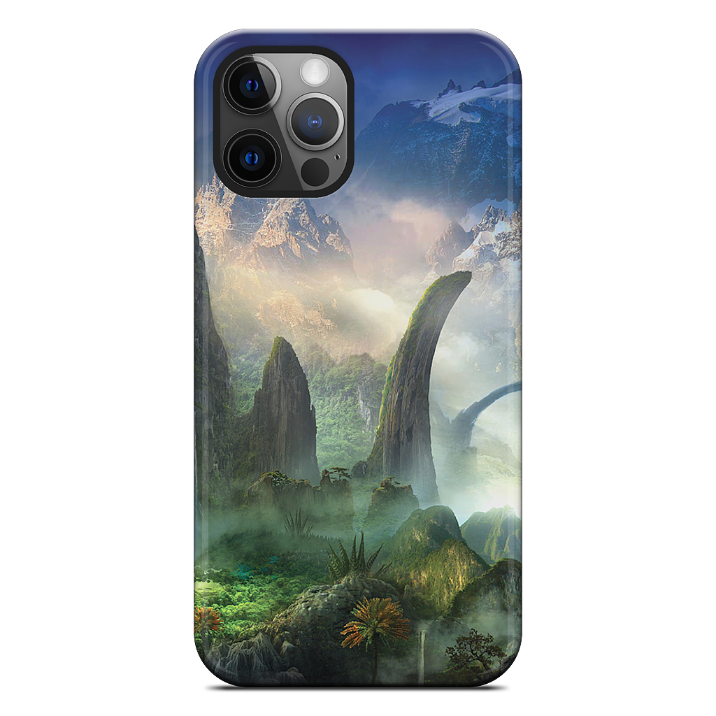 Great North Road iPhone Case