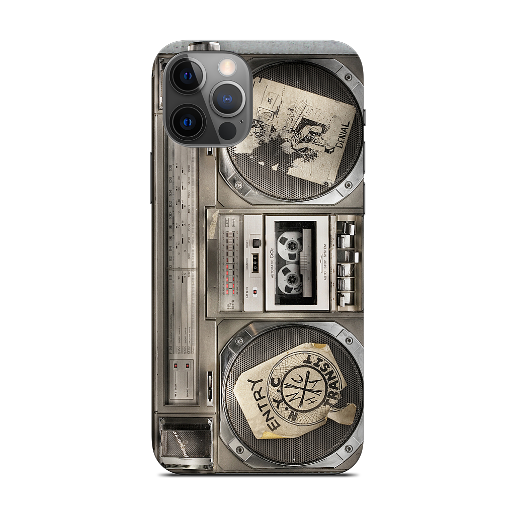 Boombox II iPhone Skin