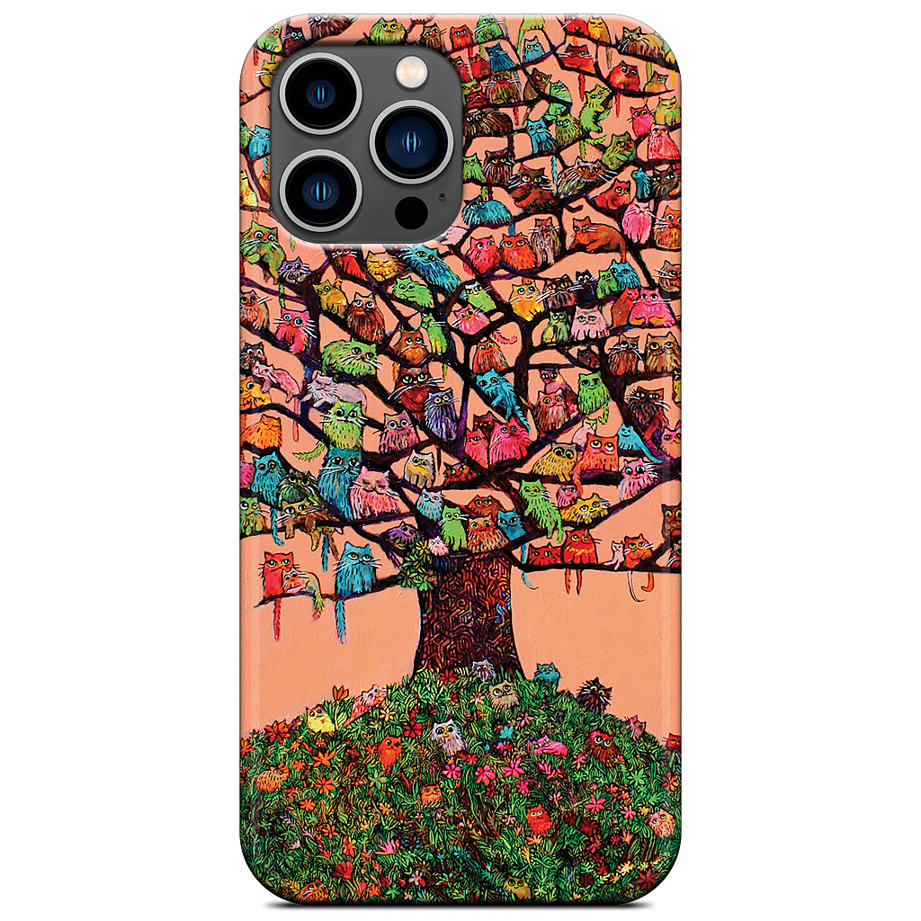 "Meau Tree" iPhone Case