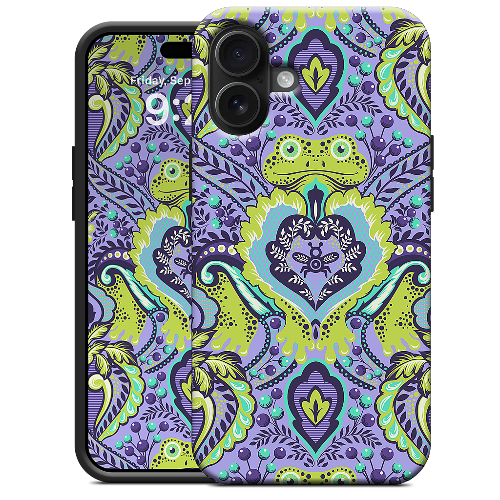 Frog Prince Orchid iPhone Case