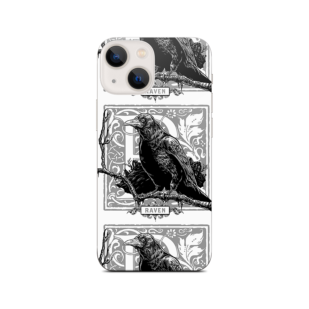R Is For Raven iPhone Skin