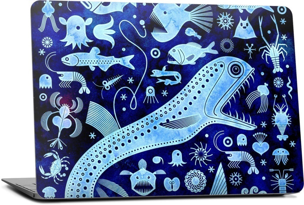 The Abyssal Zone MacBook Skin