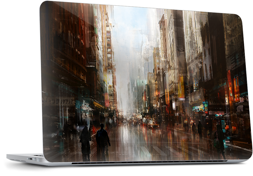 Cityscape MacBook Skin