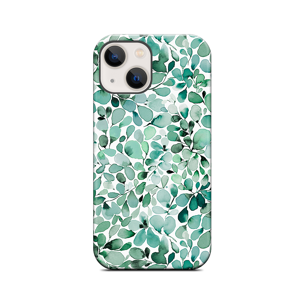 Eucalyptus Leafy Green iPhone Case