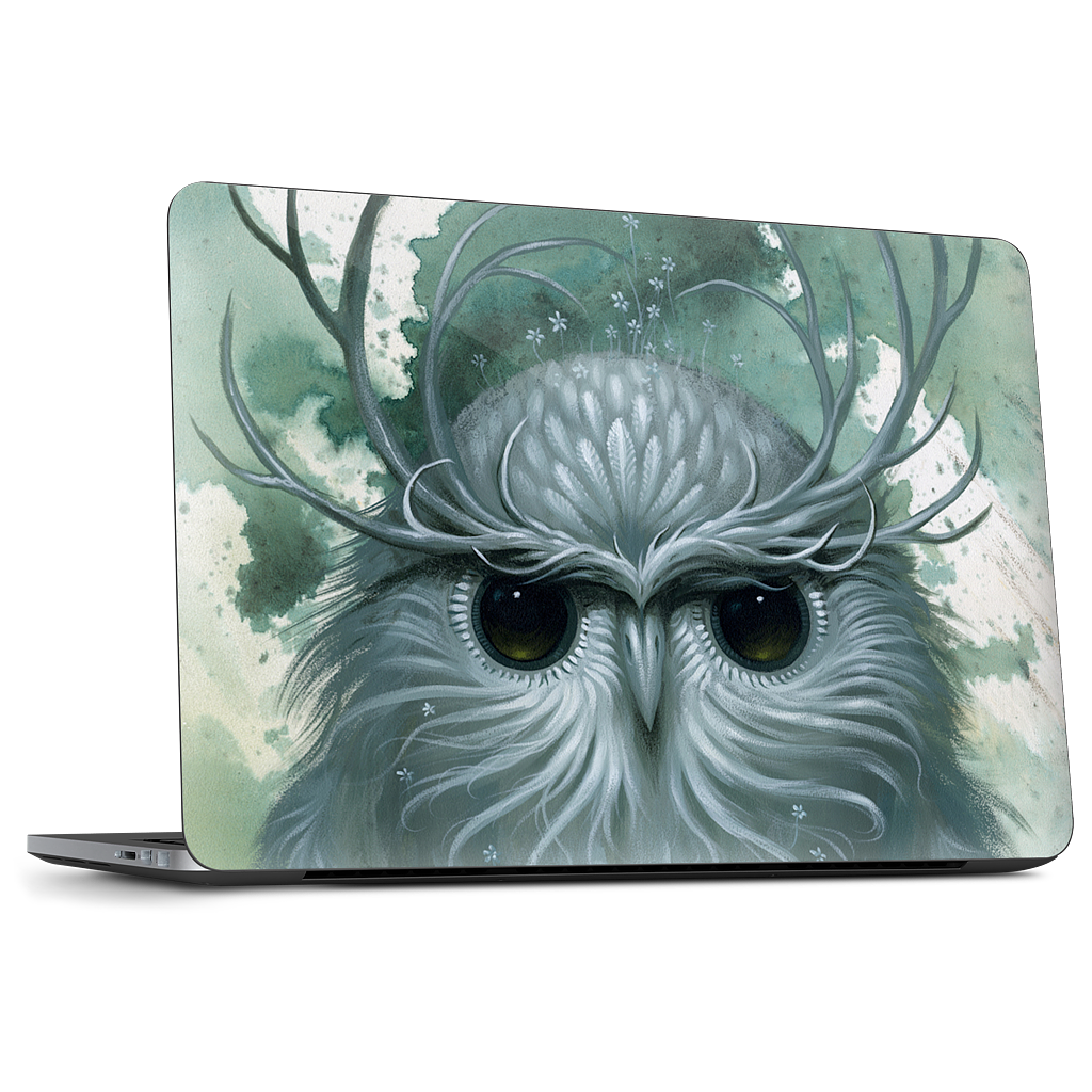 Snow Owl Dell Laptop Skin