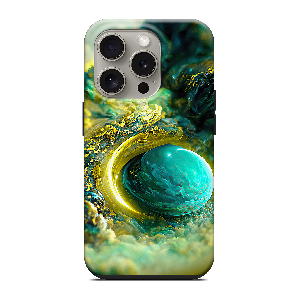 Planetary Accretion iPhone Case