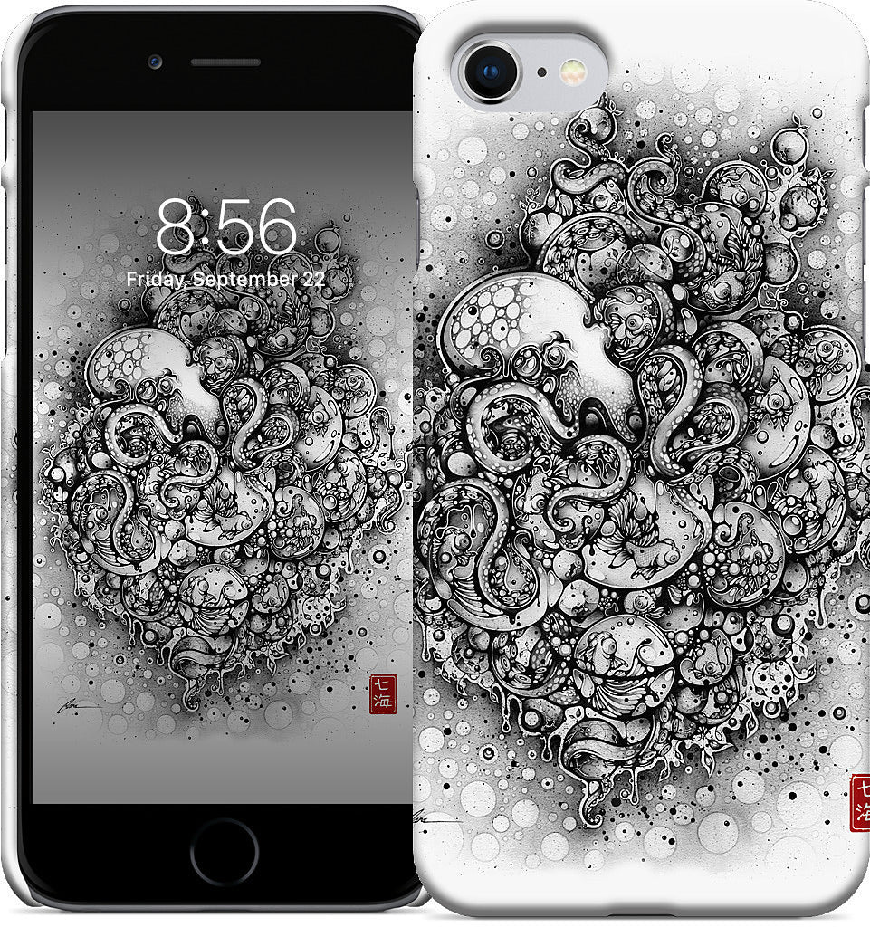 A Curious Embrace iPhone Case