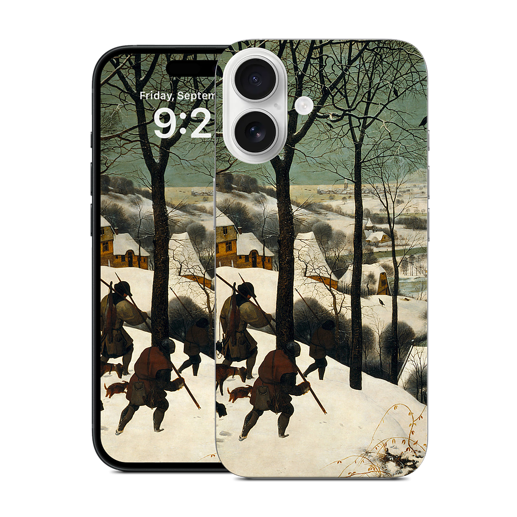 Hunters in the Snow iPhone Skin