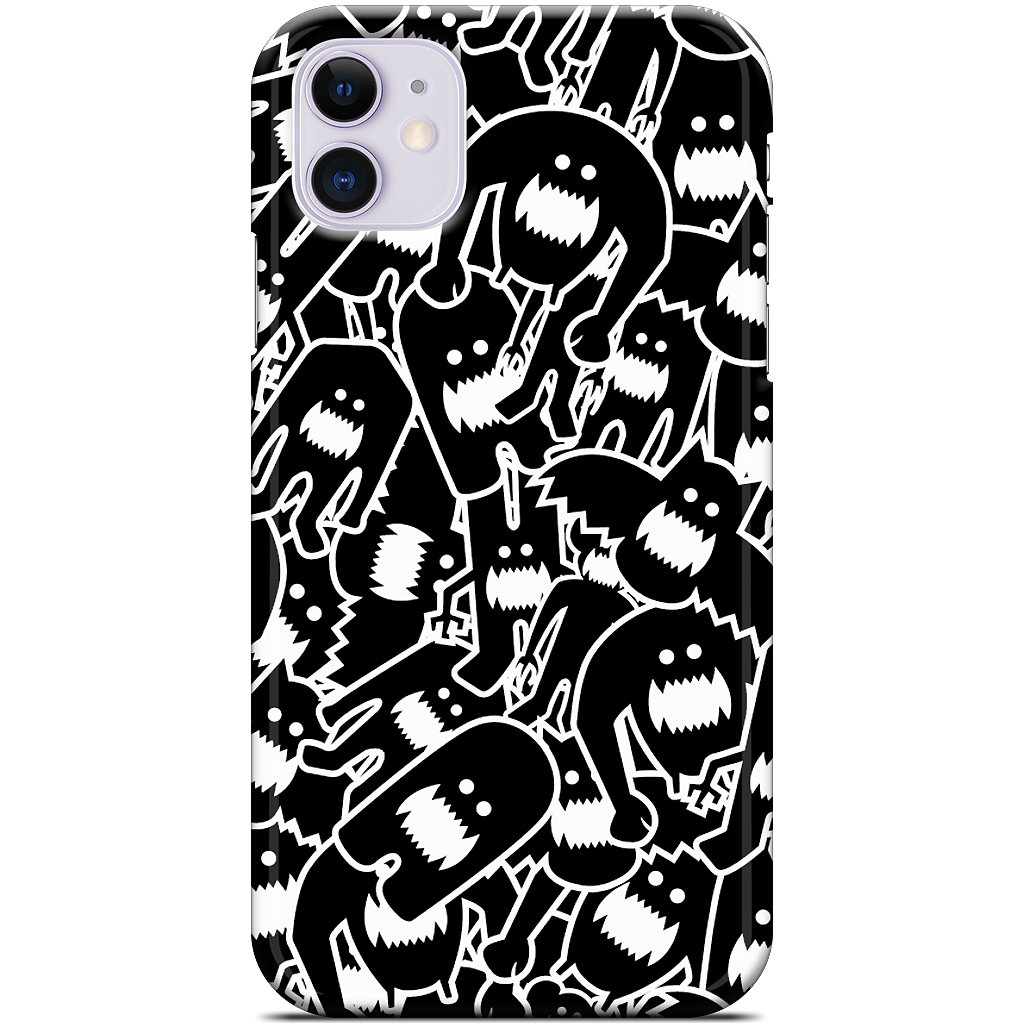 Monster Collage 2 iPhone Case