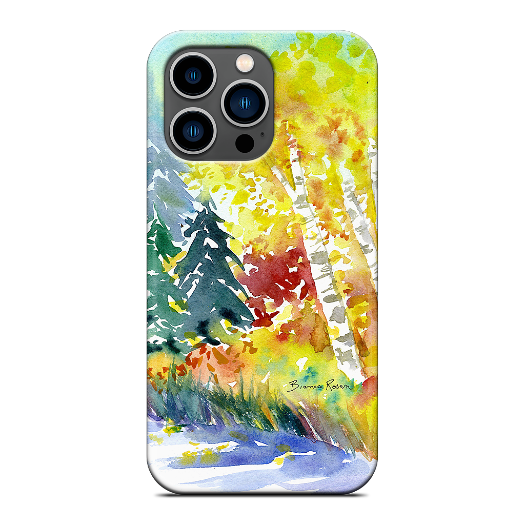 Fall Trees iPhone Case