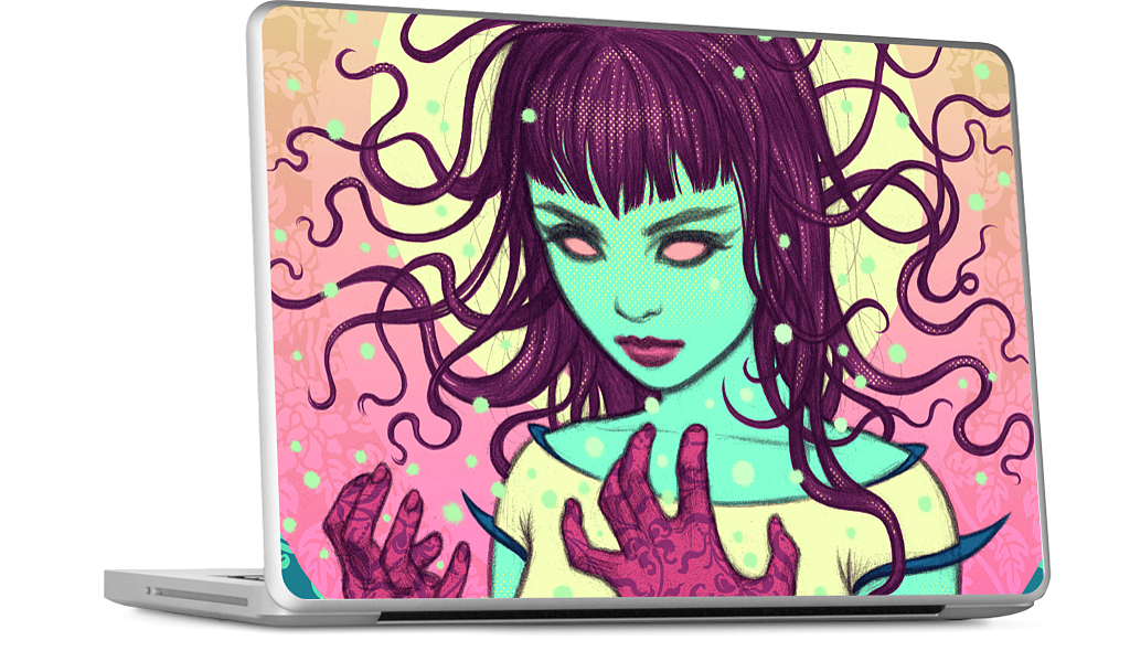 In The Absence Of Gravity MacBook Skin