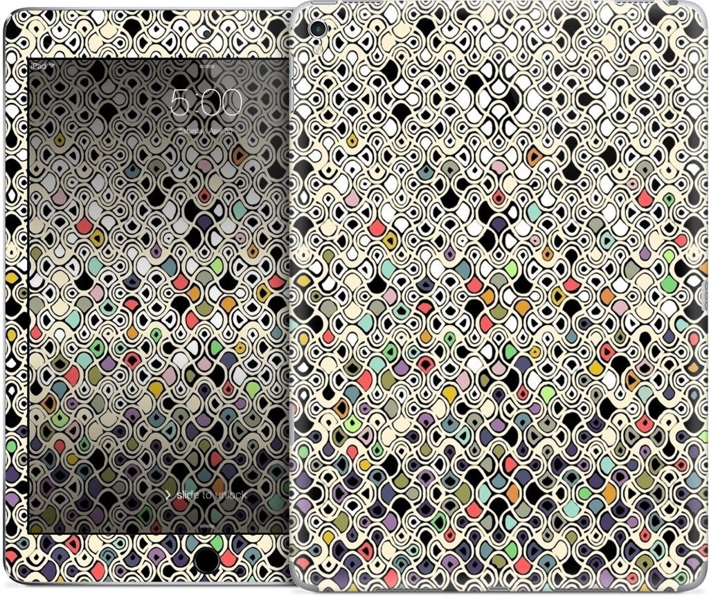 cellular ombre iPad Skin