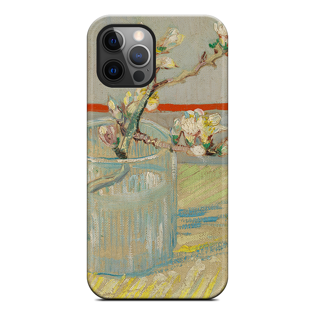 Spring of Flowering Almond in a Glass iPhone Case