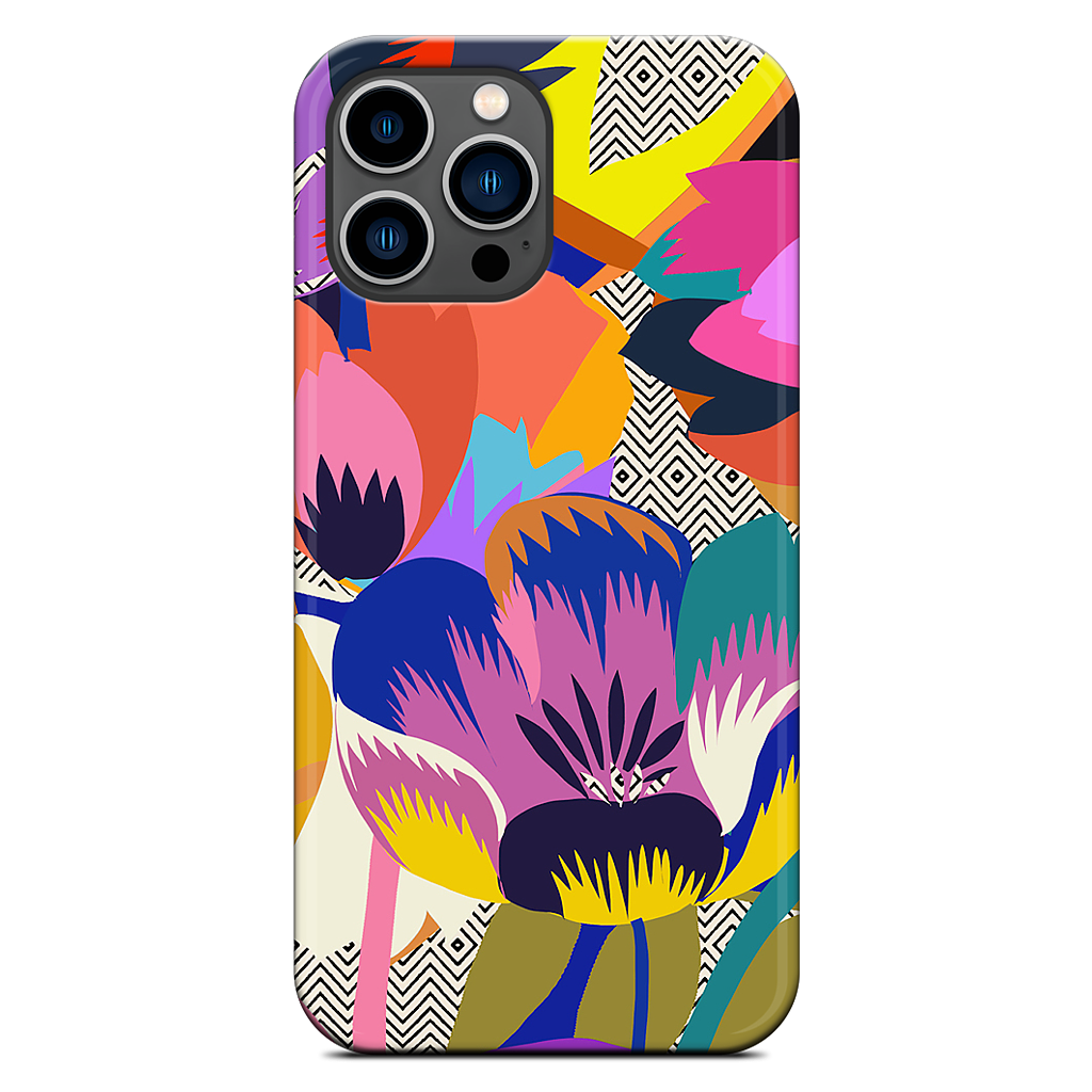 Among the Spring Flowers iPhone Case