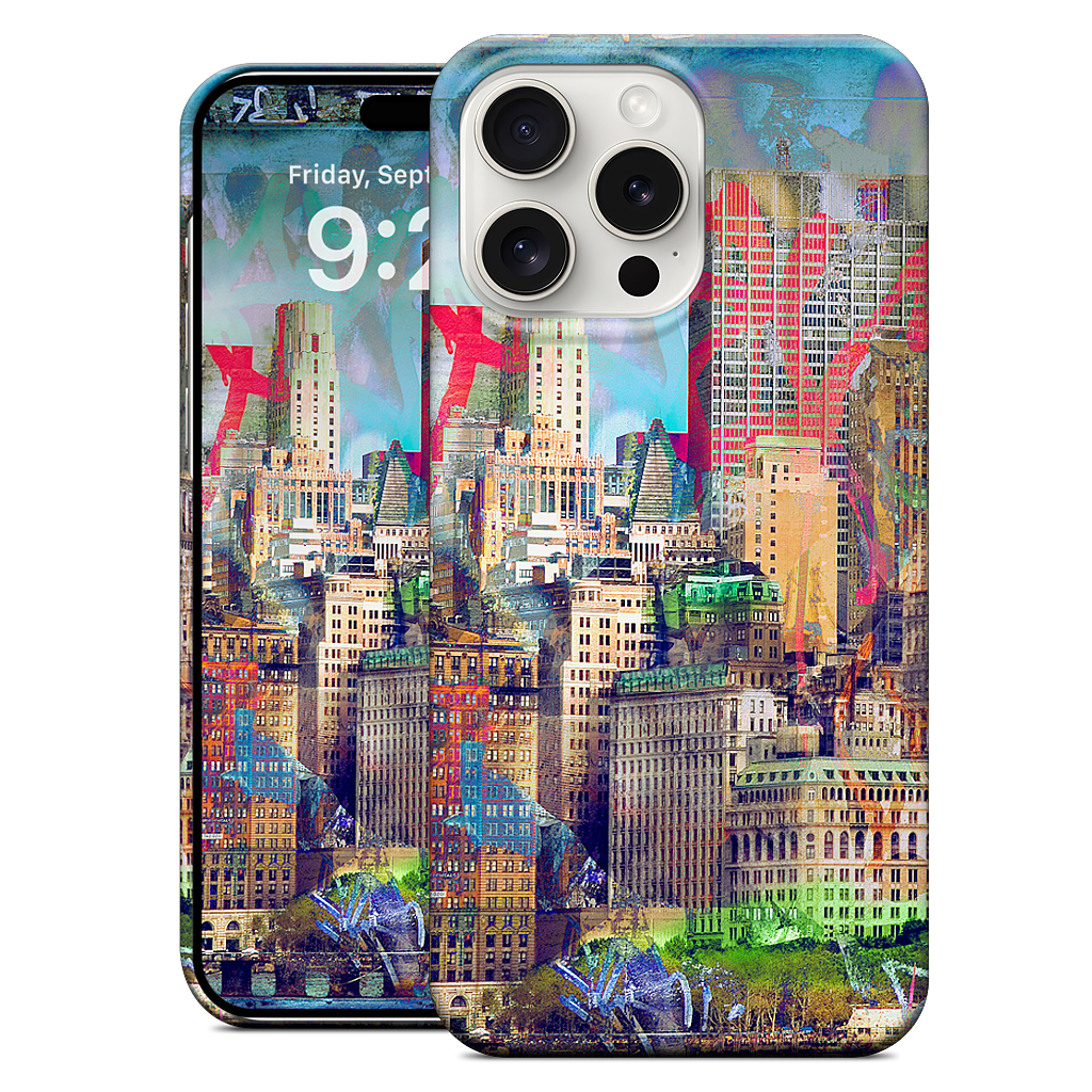 Graffiti Skyline iPhone Case