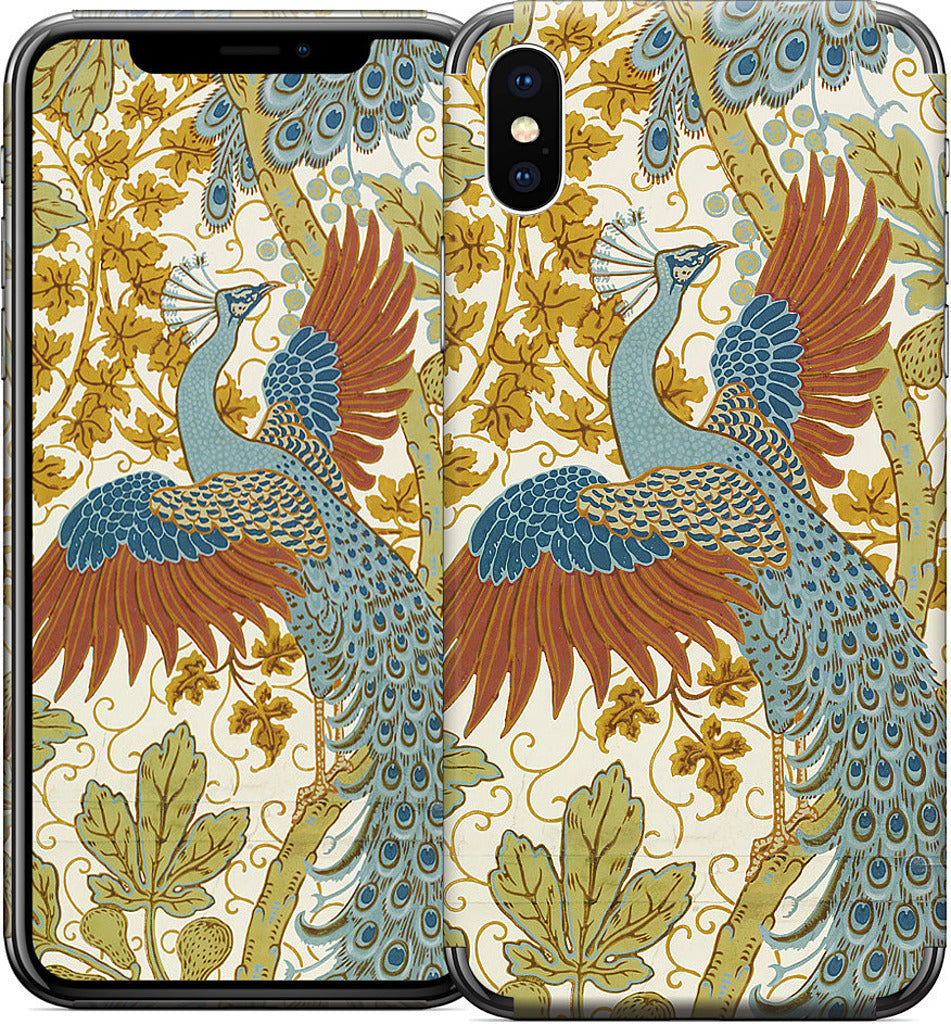 Fig and Peacock iPhone Skin