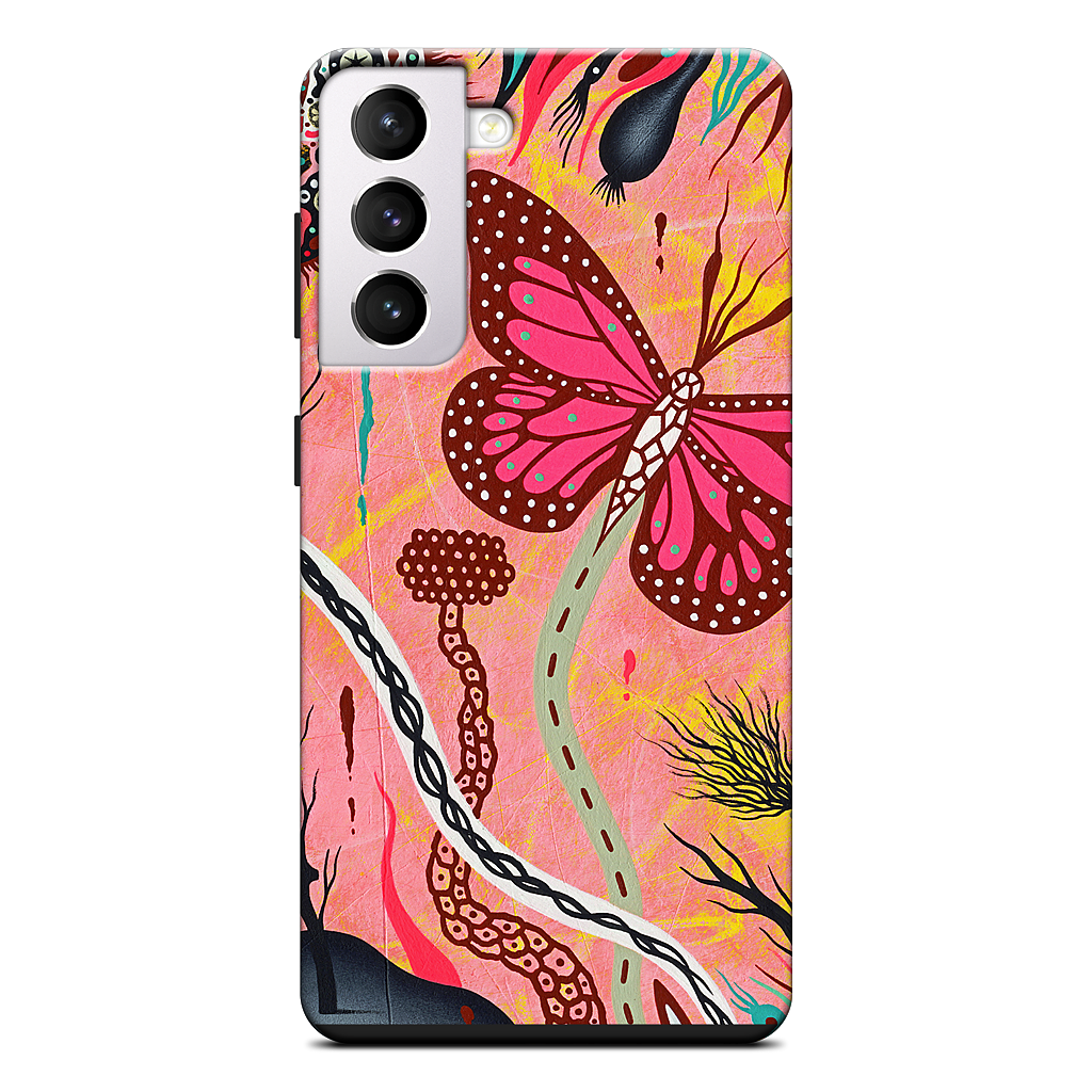 The Pink Opaque Samsung Case