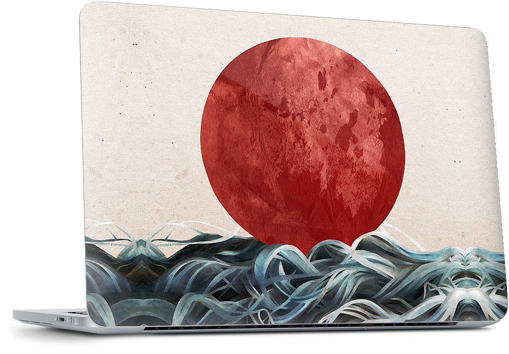 Sunrise in Japan MacBook Skin