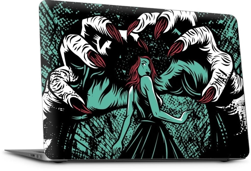 Molly vs The Zombie MacBook Skin