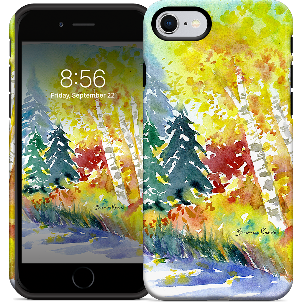 Fall Trees iPhone Case