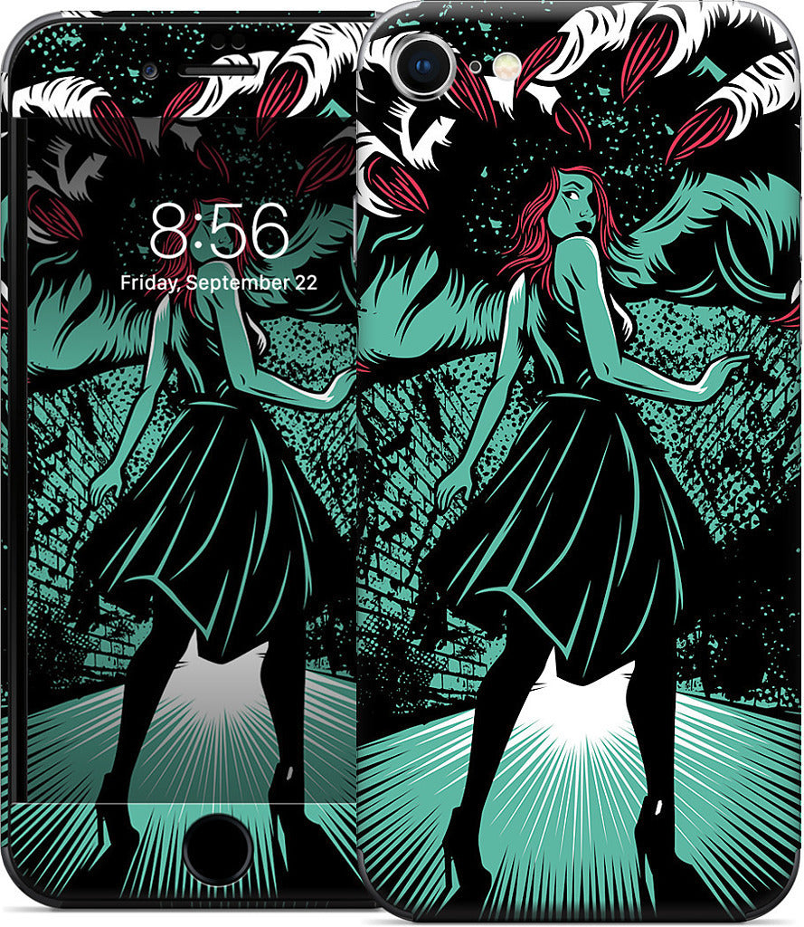 Molly vs The Zombie iPhone Skin