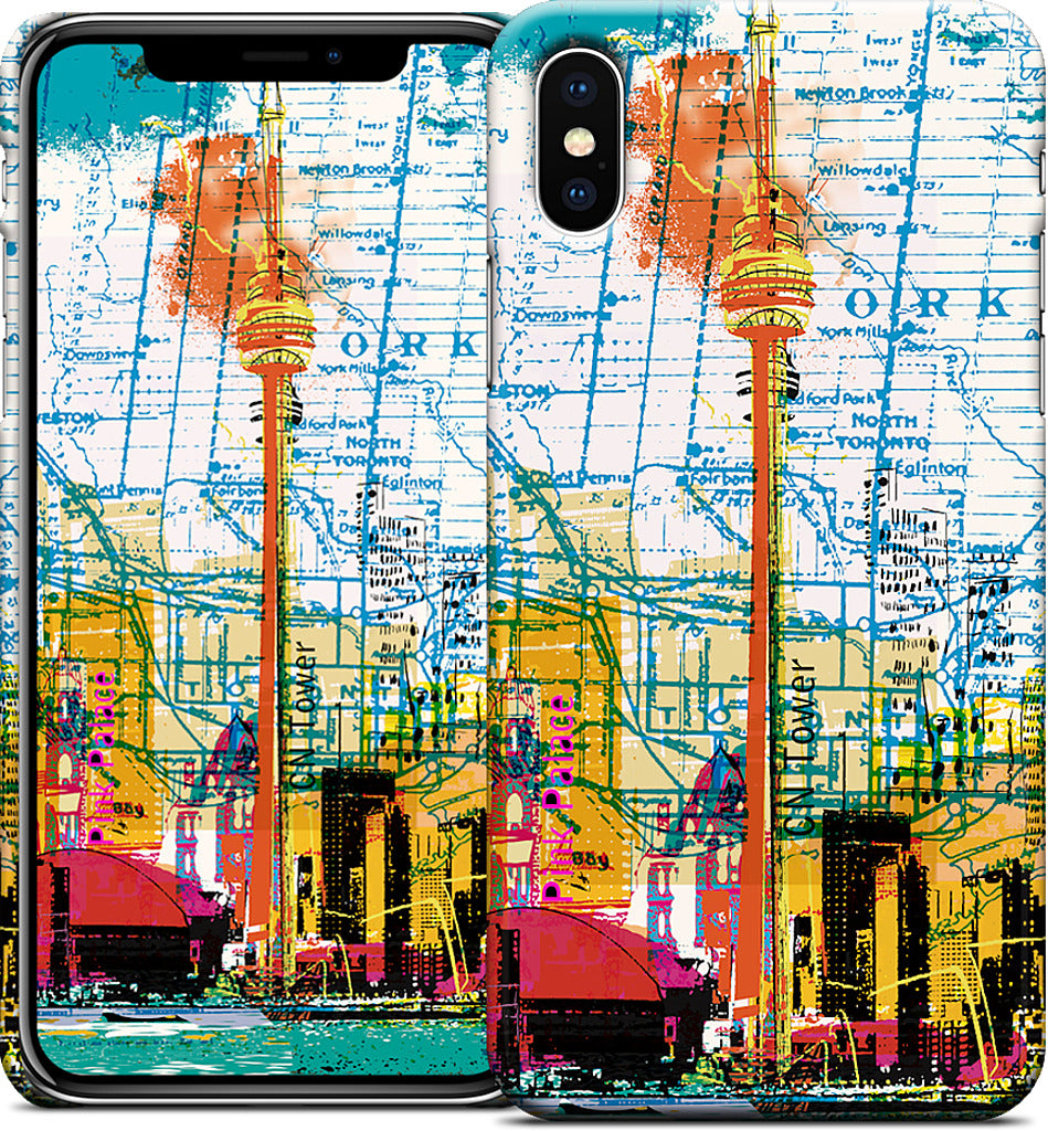 Toronto Skyline iPhone Case