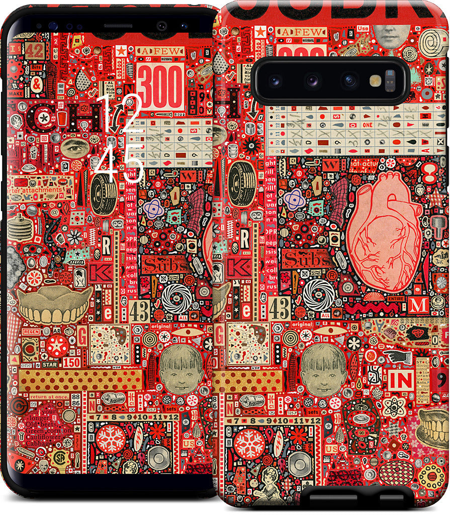 Big Numbers - Heart and Teeth Samsung Case