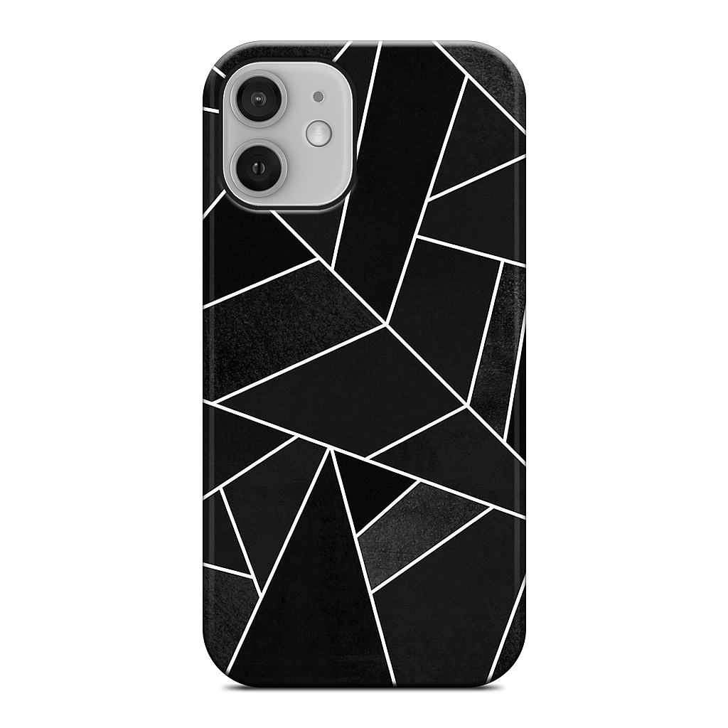 Black Stone iPhone Case