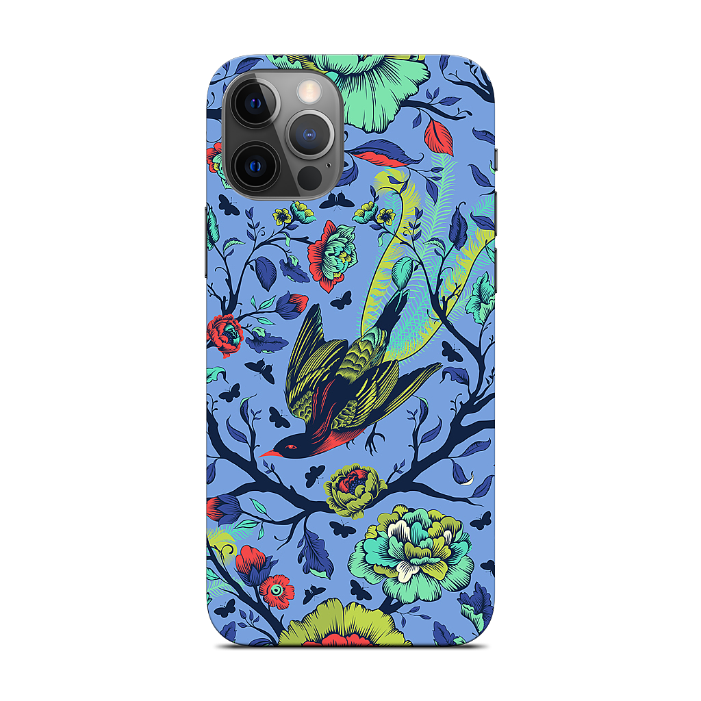 Tail Feathers Lupine iPhone Skin