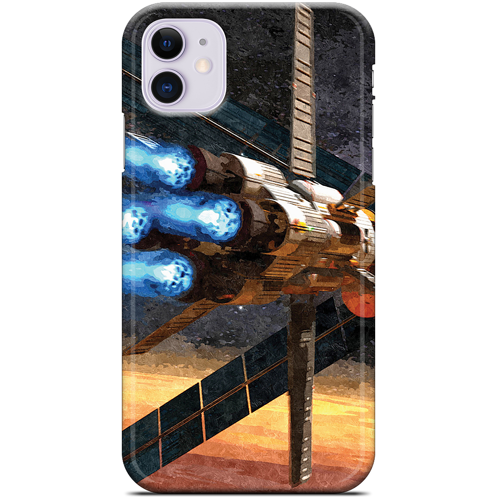 Mars Orbit iPhone Case