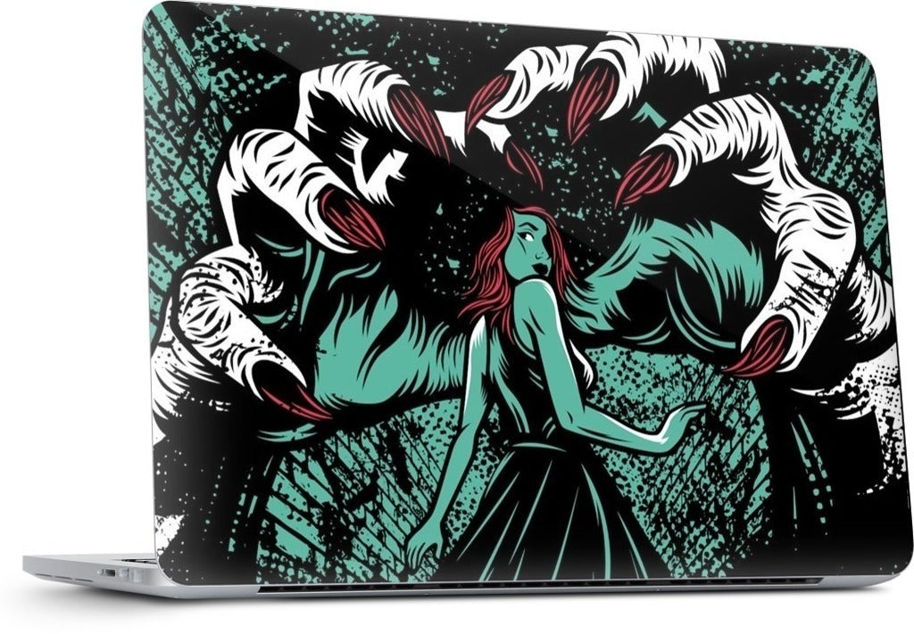 Molly vs The Zombie MacBook Skin